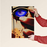 Rinnegan Power – Anime Eye Close-Up Poster